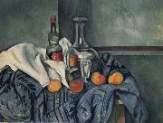 Paul Cezanne Nature mort a la Bouteille de Peppermint oil painting on canvas